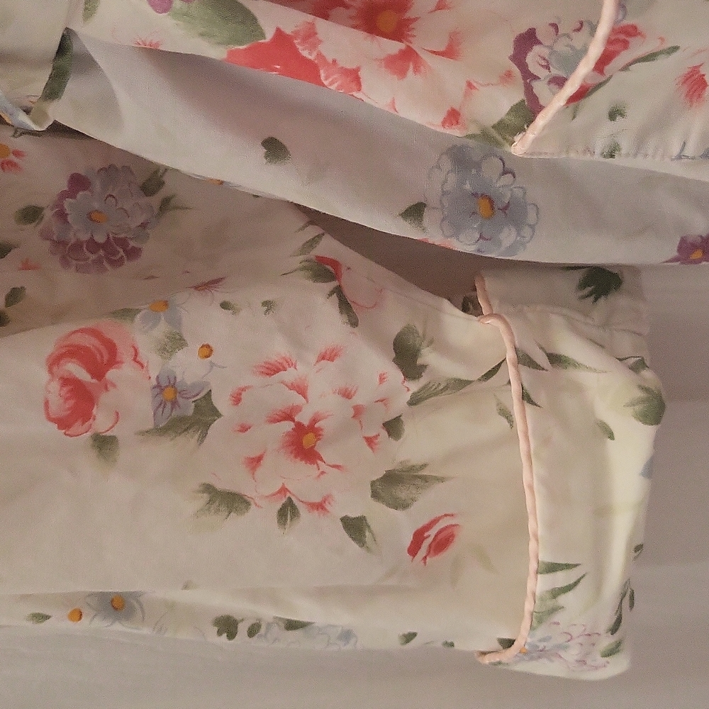 Laura Adams women's robe multicolor sleepwear size S - Picture 8 of 10